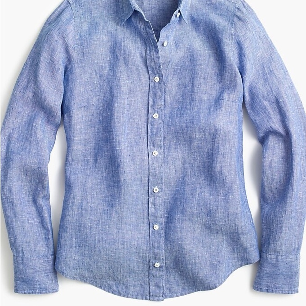 Perfect fit Jcrew Baird McNutt Irish Linen Shirt